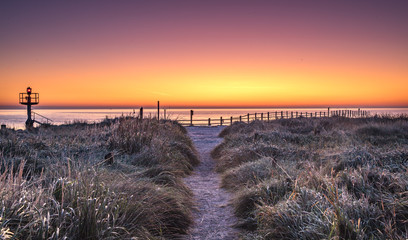 sonnenaufgang am meer