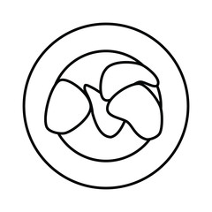 Food line icons