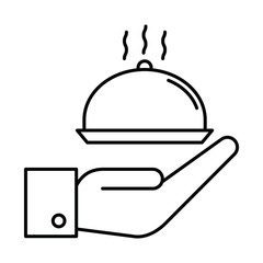 Food line icons