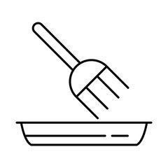 Food line icons