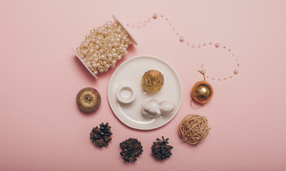 Christmas background. Christmas decoration background. New years. 