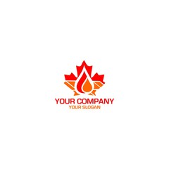 Solar Water Canada Logo Design Vector