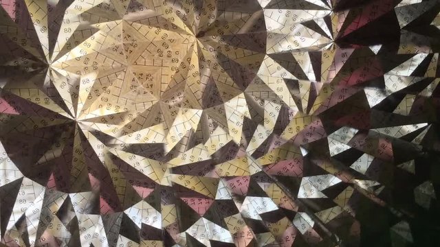 Kaleidoscope background. Shooting done with a real Kaleidoscope