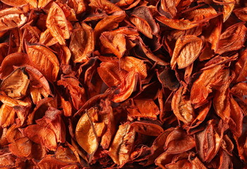 Decorative autumn, fall leaves, foliage  background and texture