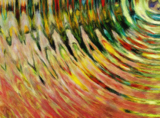 Abstract contemporary background. Watercolor texture pattern. Oil painting style. Stock. Digital design impressionism artwork. Hand drawn artistic. Art for sale. Warm colors. Paper or canvas print. © Avgustus
