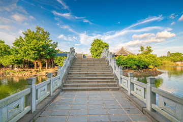 The scenery of Confucius Culture City in Suixi, Guangdong Province