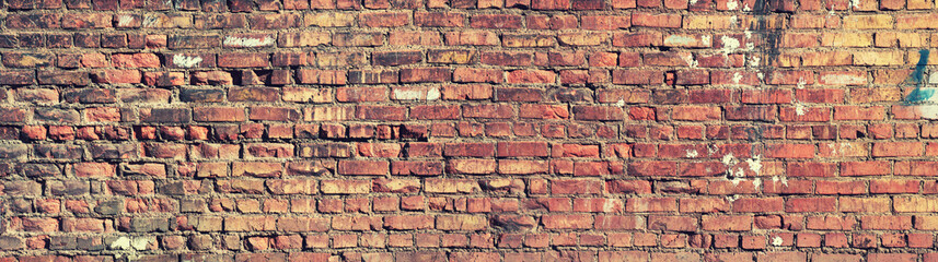 red brick wall texture grunge background, can use for interior design