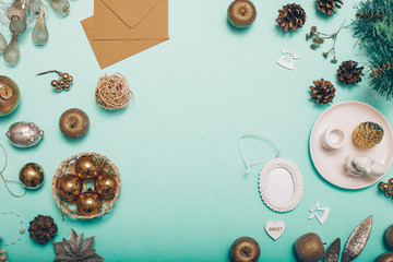 Christmas background. Christmas gift. Background. Decoration. Tools. Box. Present. 