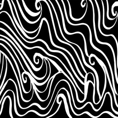 Brush texture pattern. Grunge vector.