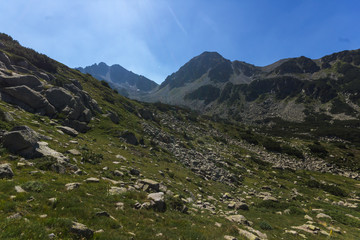 Yalovarnika peak and Begovitsa River Valley, Pirin Mountain