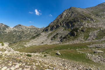 Landscape of Begovitsa River Valley, Pirin Mountain, Bulgaria