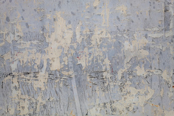 Old Weathered Grayish Peeling Wall Texture