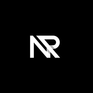 Letter NR AR R N Logo Design Simple Vector