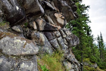 Siberia Sayan.Ergaki.Stone town.