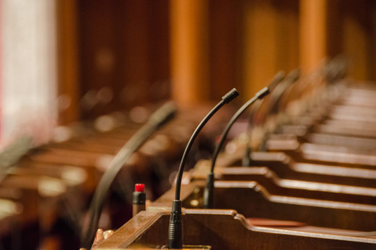 Parliament microphone