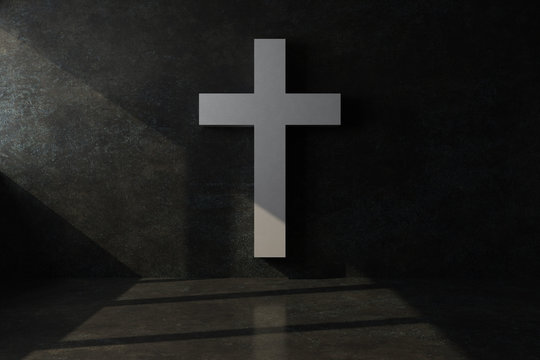christian cross in prison