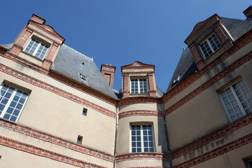 The castle of Fontainebleau, France