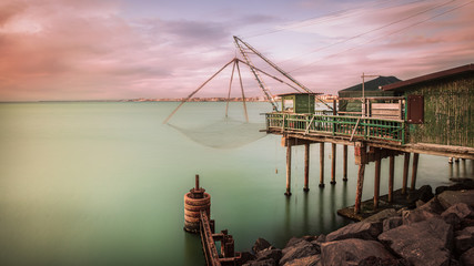 Obraz premium fishermen's houses