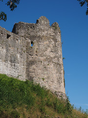 Chepstow Castle ruins in Chepstow