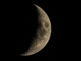Crescent moon