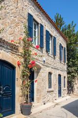 Typical stone architecture house