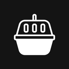 Bird cage icon for your design, logo. Vector illustration