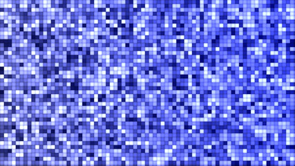 Glitter vintage bright blue lights background.