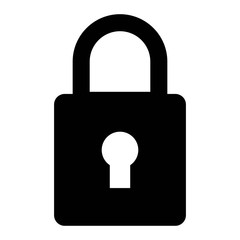Lock vector icon