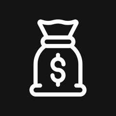 Money. Line Icon Vector illustration. Payment system.