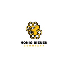 Honig Bienen Logo