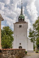 Obraz premium the church in the wedding-island Aero, Denmark