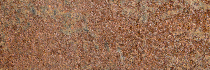 texture of rusty metal plate surface