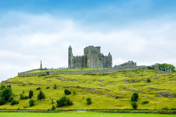 The Rock of Cashel. Irish Cashel of the Kings and St. Patrick's Rock, a historic site located at...
