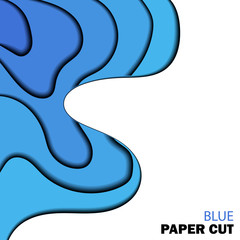 blue abstract background, vector