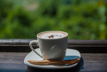 coffee cup, coffee cup from Thailand country