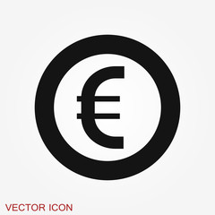 Money Currency Icon design template. Vector EPS