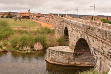 ORBIGO HOSPITAL BRIDGE AND STREETS