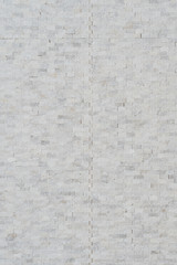 White modern decorative natural stone for inside. Panel wall small marble brick background texture, decorative pattern quartz stone mosaic. interior decoration of the room