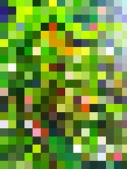abstract mosaic background with colorful squares
