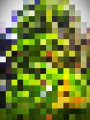 abstract geometric background with squares