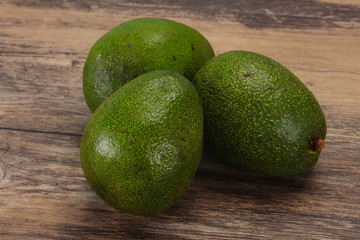 Ripe green dietary avocado - superfood