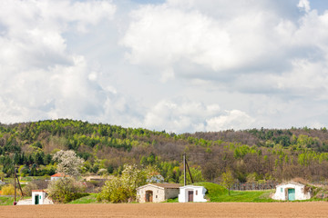 Wine cellar near Retz, Austria