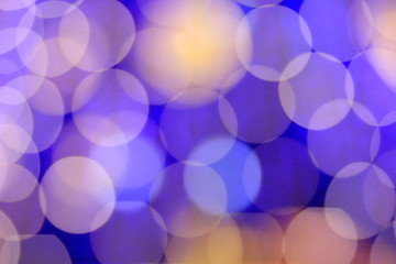 Glitter sparkling abstract bokeh defocused background, celebration