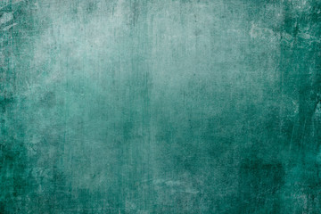 Blue teal grungy wall background