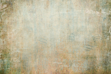 Old rusty wall, grungy background or texture