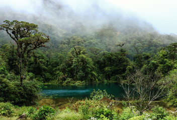 Volcanic Lake in Costa Rica