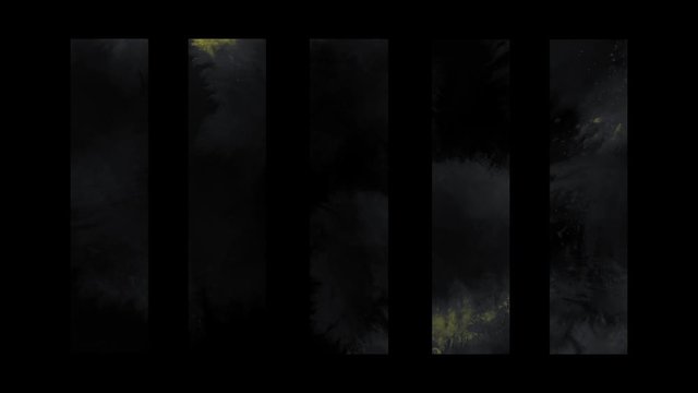 Bumble bee panels, background