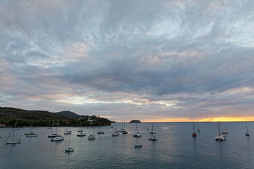 les Trois-Ilets, Martinique, FWI - Sunset in Anse Mitan