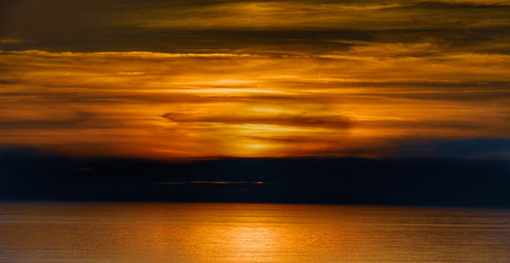 coucher de soleil