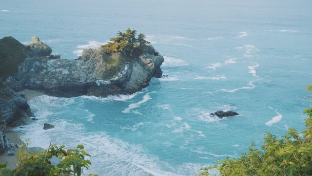 Superbe baie de Big Sur, &eacute;tats-unis